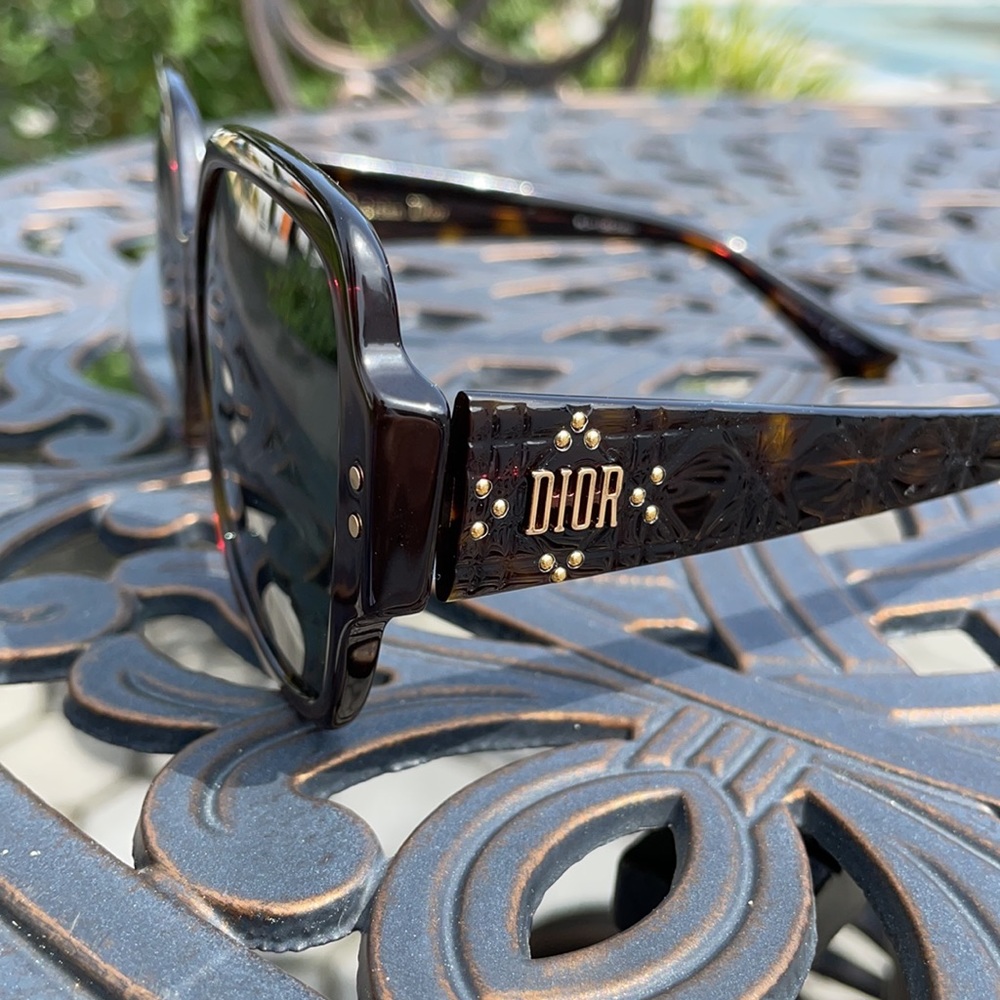 Dior Sunglasses DIOR LOGO turquoise shell